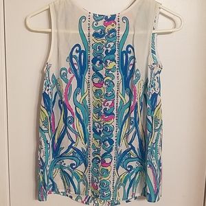 Lilly Pulitzer Silk Tank